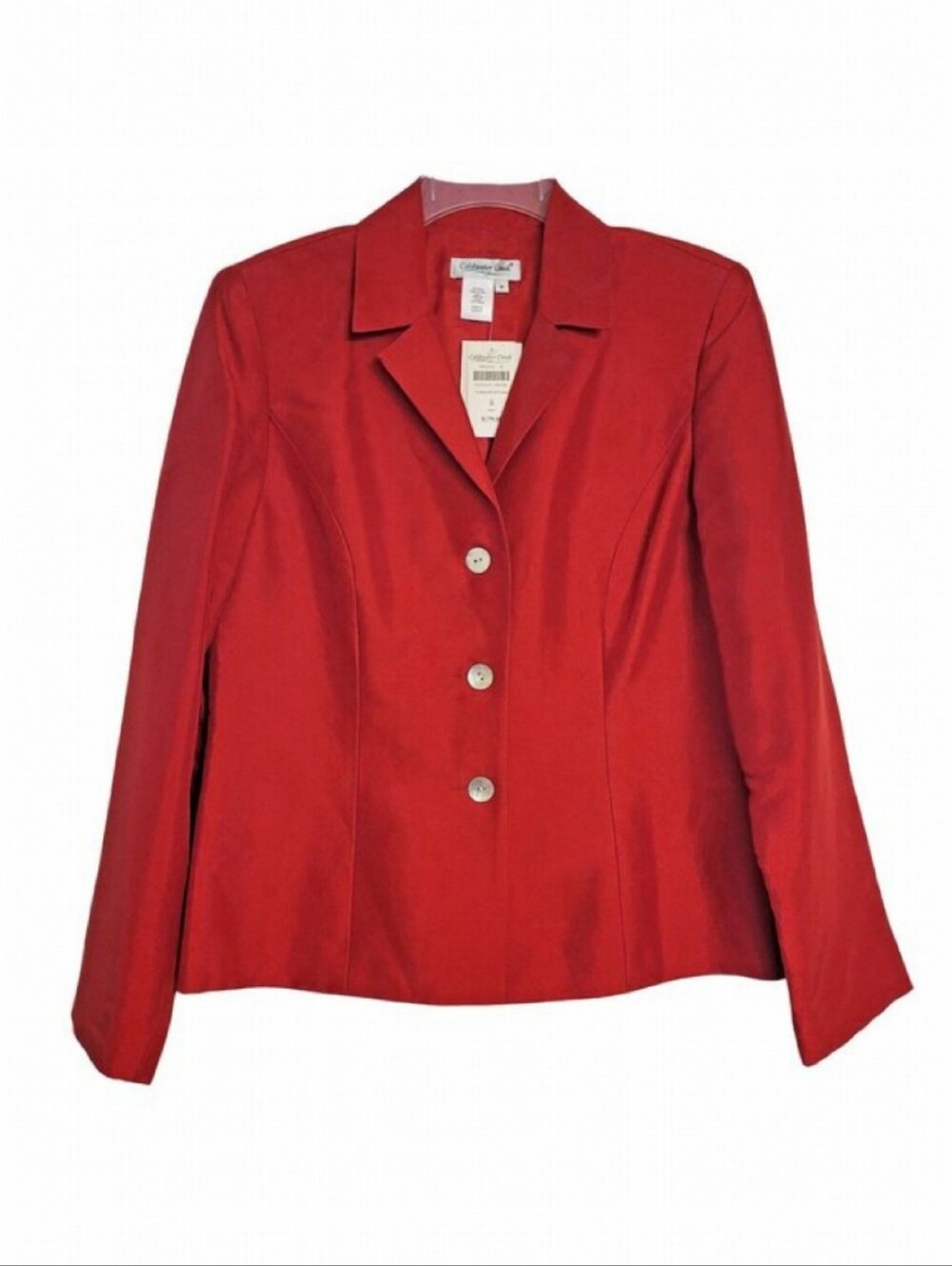 Coldwater Creek Silk Blazer Blouse